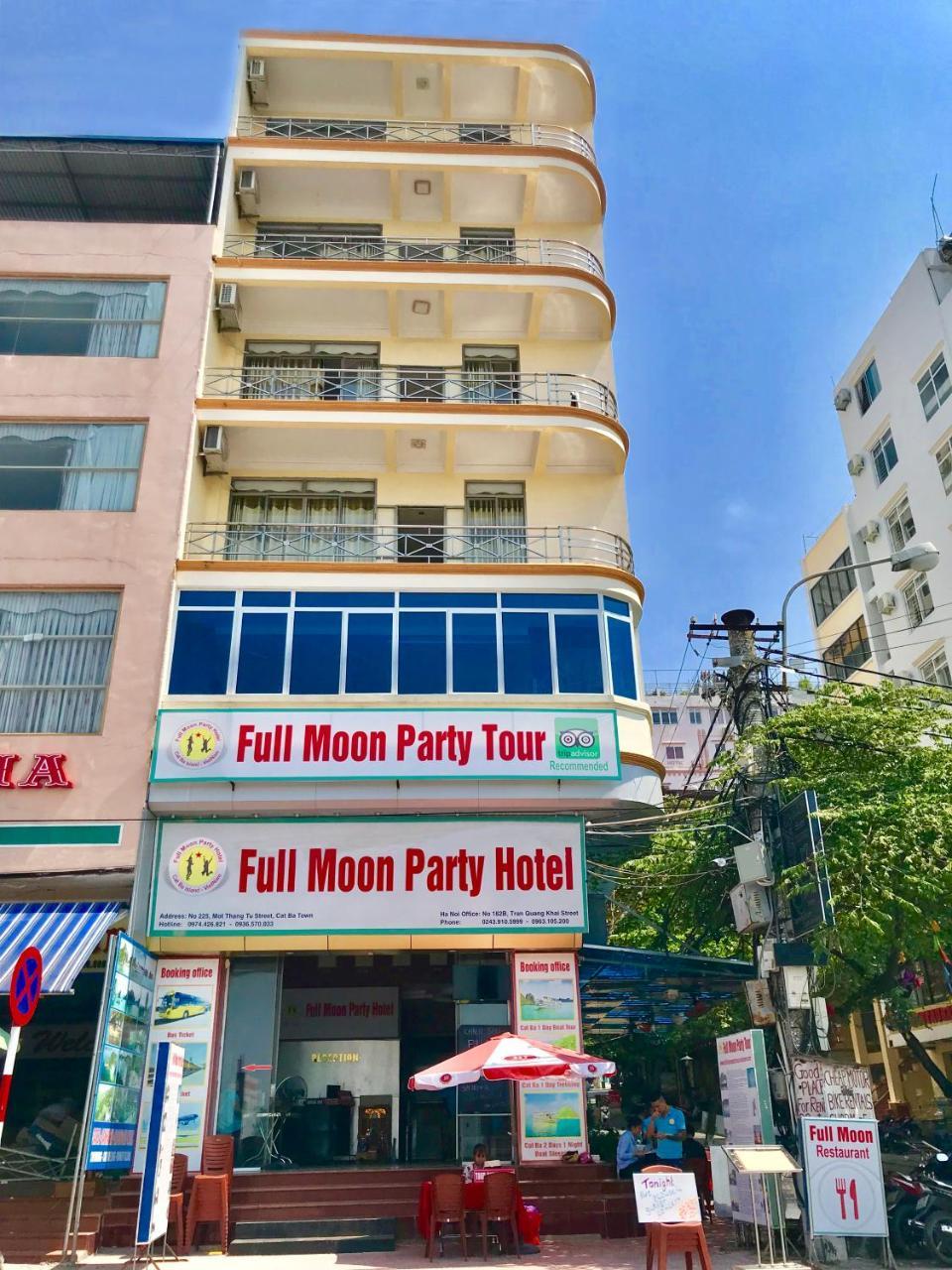 Full Moon Party Hotel Hai Phong Exterior foto